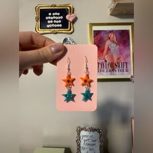 Taylor Swift: The Life of a Showgirl Polymer Clay Earrings